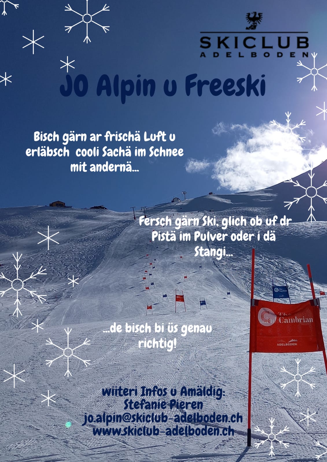 Anmeldung JO